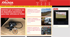 Desktop Screenshot of clasificados.diariojornada.com.ar